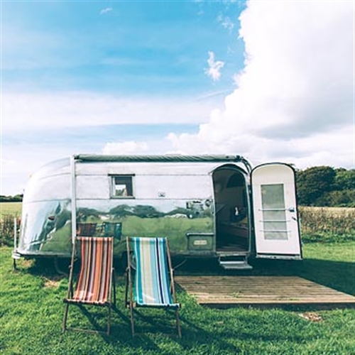 airsream tailer and deckchair airsream tailer and deckchair